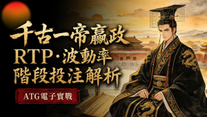 ATG電子千古一帝嬴政 RTP、波動率與階段投注解析圖