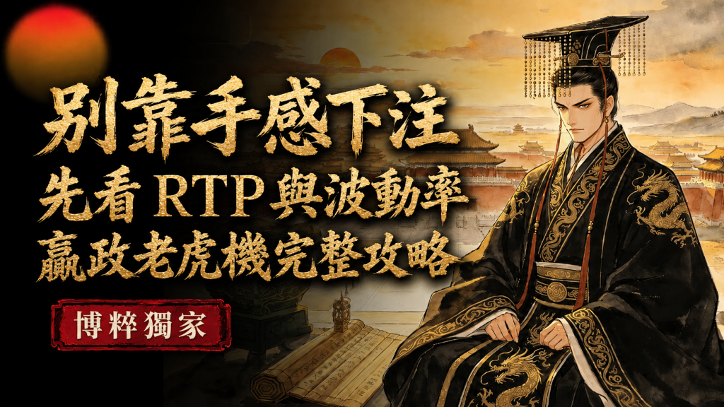 ATG電子千古一帝嬴政不要靠手感下注 先看 RTP 與波動率